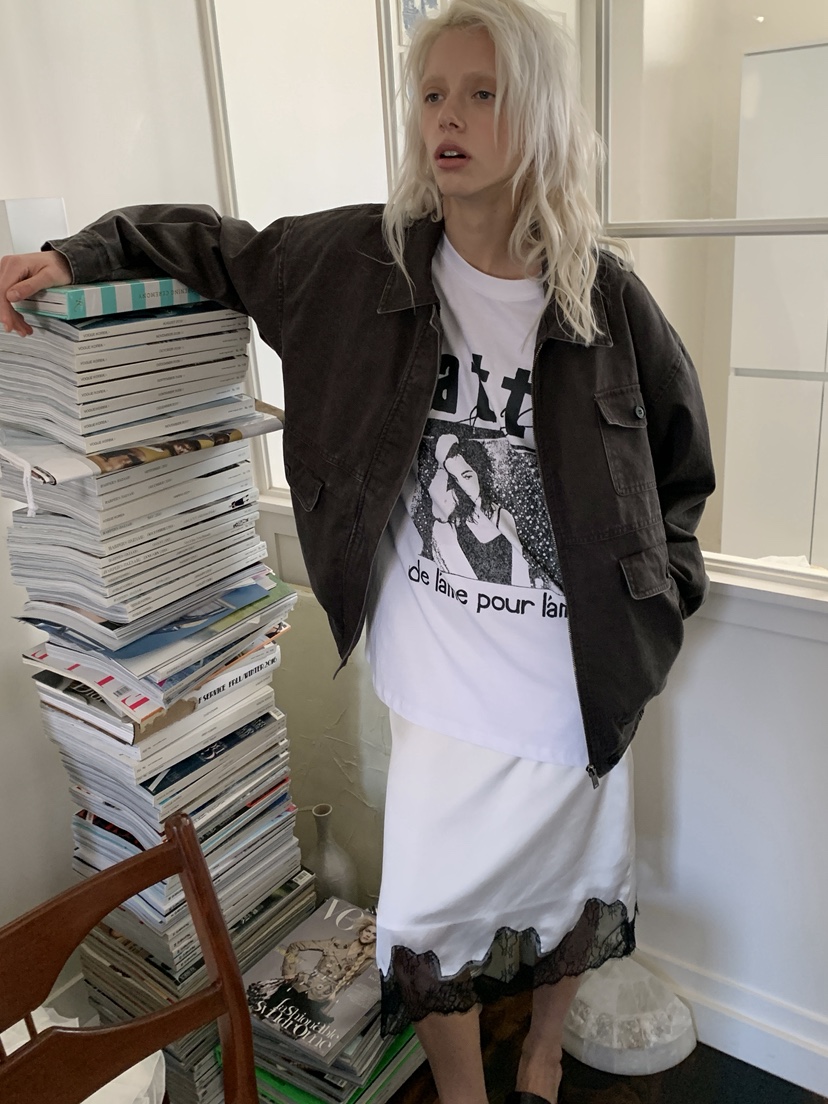 BOWIE東大門直郵女裝新款休閑職業時尚26春夏人氣夾克水洗BOWIE夾克