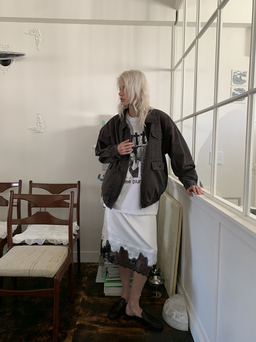 BOWIE東大門直郵女裝新款休閑職業時尚26春夏人氣夾克水洗BOWIE夾克