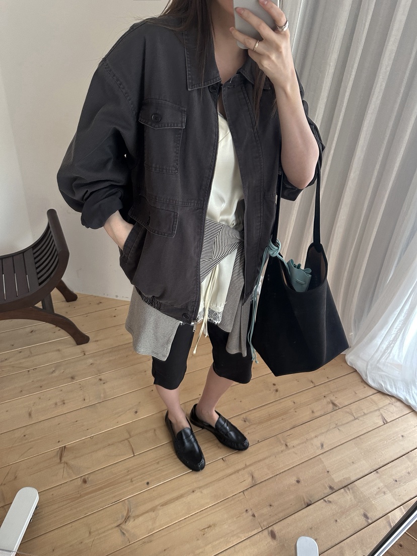 BOWIE東大門直郵女裝新款休閑職業時尚26春夏人氣夾克水洗BOWIE夾克