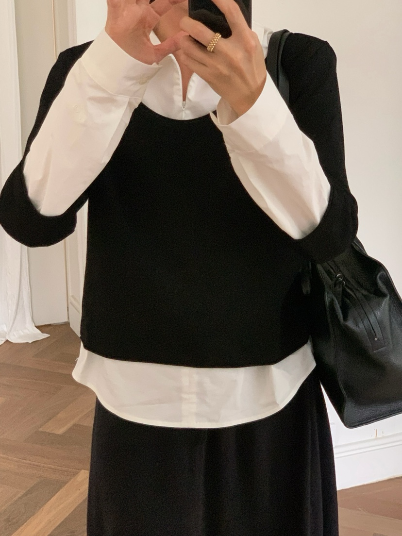 A Flan東大門代購女士新品休閑職業真品推薦26春夏針織衫AFN/FLAN EDITION針織衫圖色2