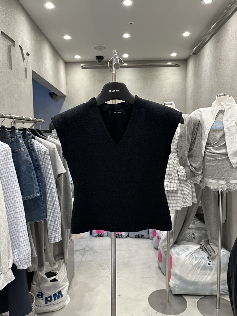 CELEBRITY-A韓國代購女裝新款時尚26春夏職業休閑吊帶背心CELEBRITY-A吊帶/背心圖色3