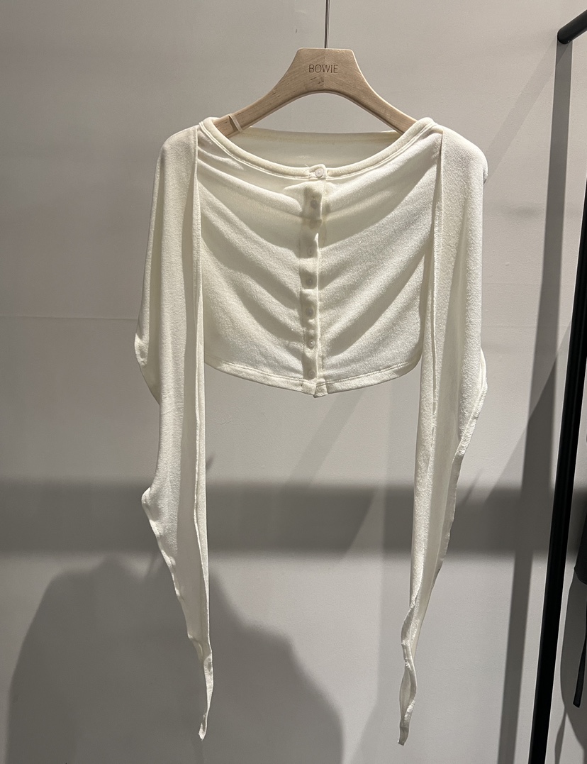 BOWIE東大門直郵女士新款時尚26春夏真品熱賣吊帶背心紐扣BOWIE吊帶/背心圖色2