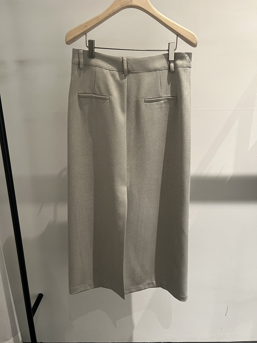 BOWIE東大門直郵女士新品休閑職業26春夏真品長裙裹身裙系帶BOWIE長裙