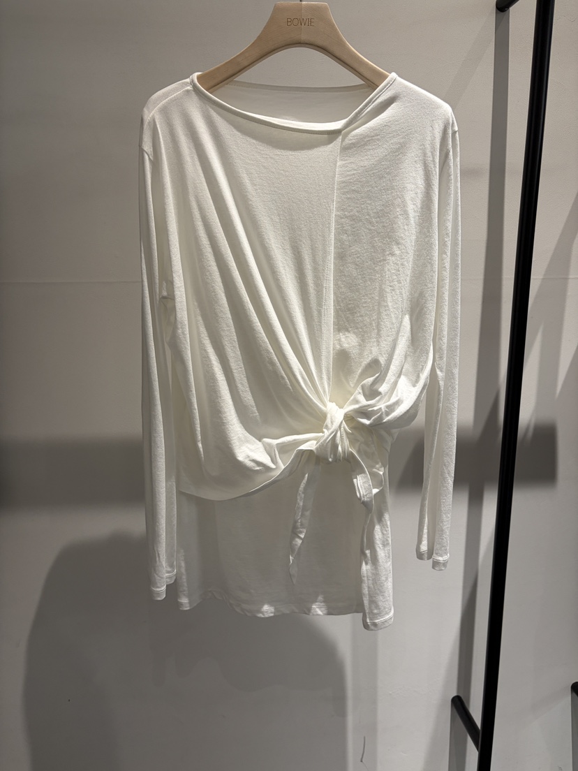 BOWIE東大門代購女裝新款真品推薦休閑人氣熱賣26春夏長袖T恤BOWIE長袖T恤圖色1