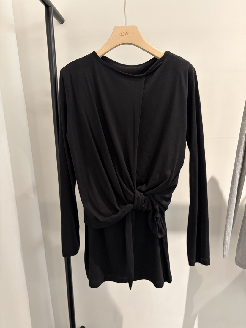 BOWIE東大門代購女裝新款真品推薦休閑人氣熱賣26春夏長袖T恤BOWIE長袖T恤圖色3