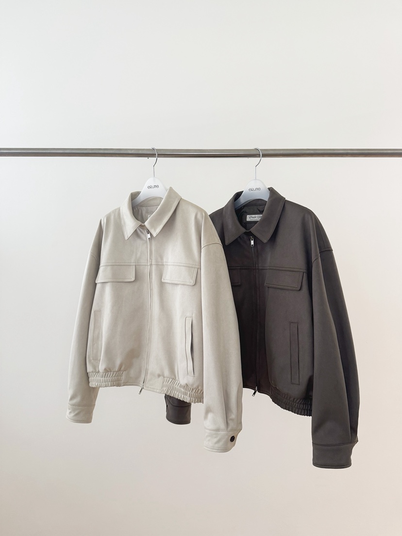 ERUME東大門實拍女裝新品時尚推薦真品人氣休閑熱賣夾克麂皮ERUME夾克