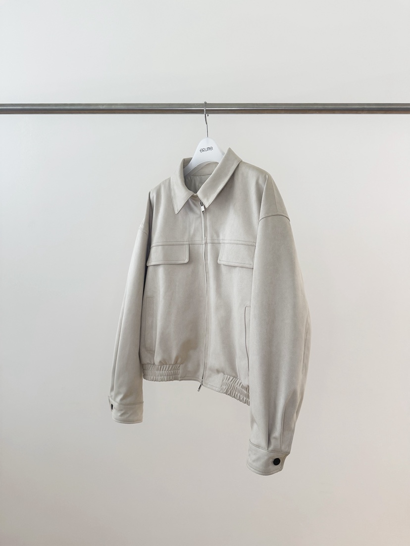 ERUME東大門實拍女裝新品時尚推薦真品人氣休閑熱賣夾克麂皮ERUME夾克圖色1