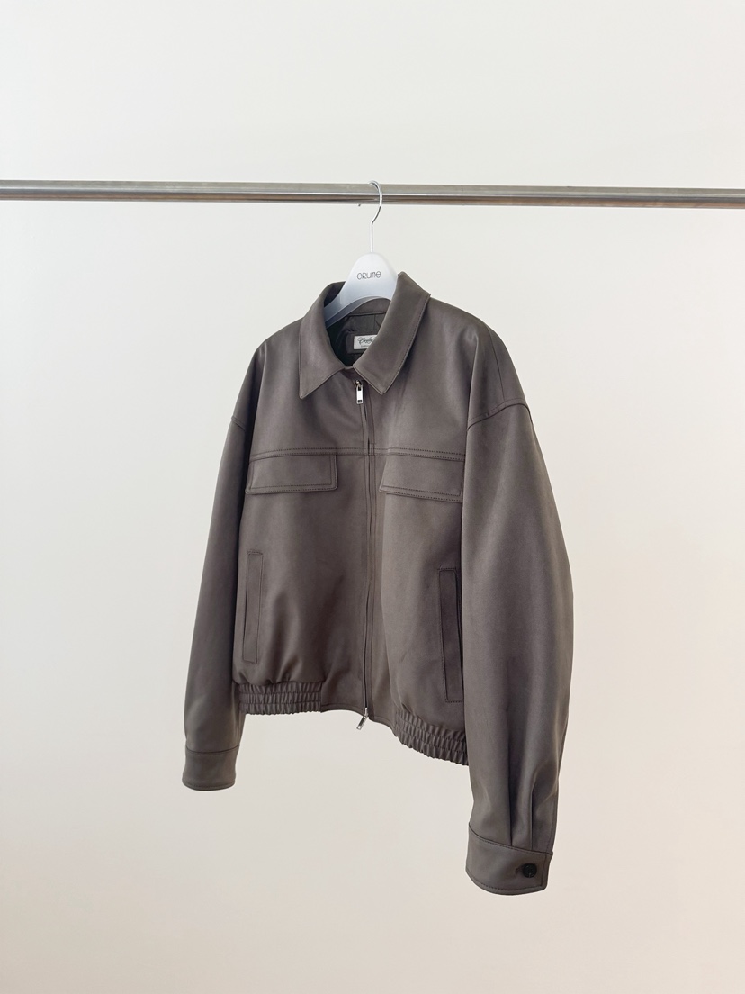ERUME東大門實拍女裝新品時尚推薦真品人氣休閑熱賣夾克麂皮ERUME夾克圖色2