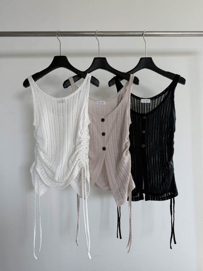 LE AVE東大門代購女士新品人氣時尚推薦26春夏真品吊帶背心LE AVE吊帶/背心