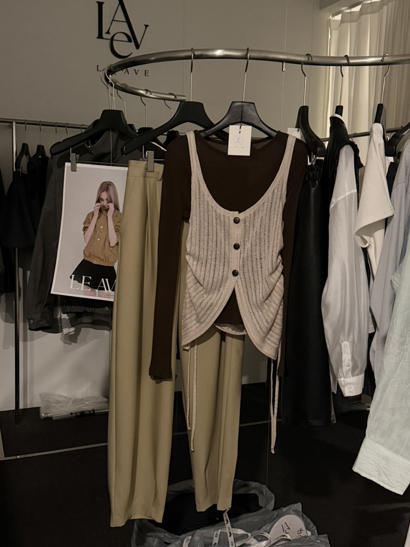 LE AVE東大門代購女士新品人氣時尚推薦26春夏真品吊帶背心LE AVE吊帶/背心