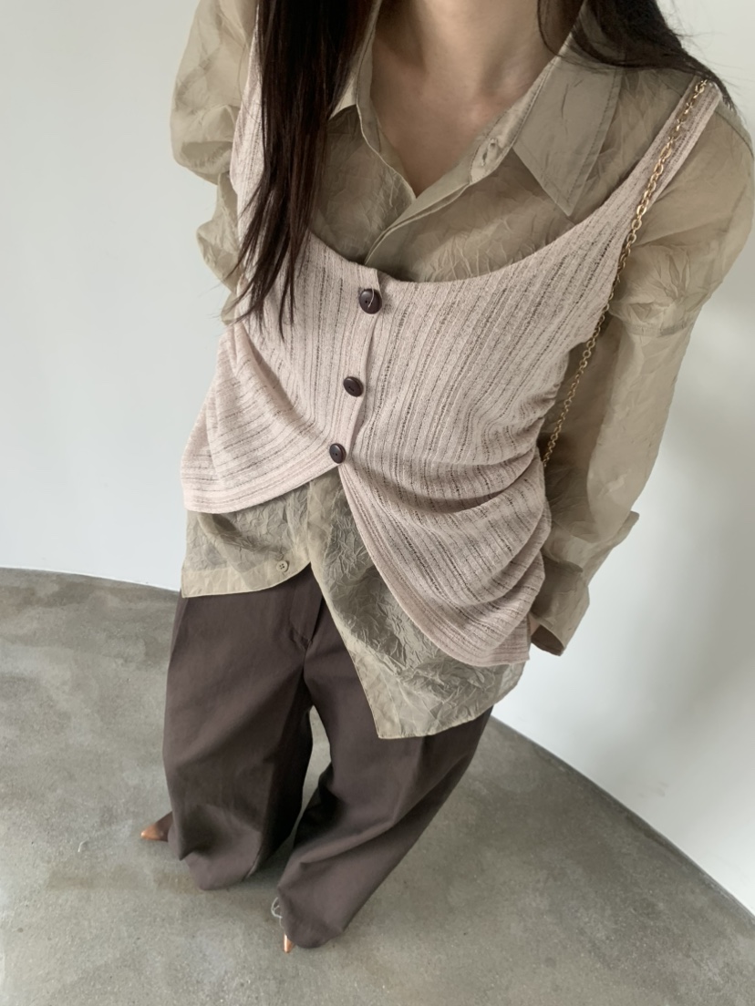 LE AVE東大門代購女士新品人氣時尚推薦26春夏真品吊帶背心LE AVE吊帶/背心