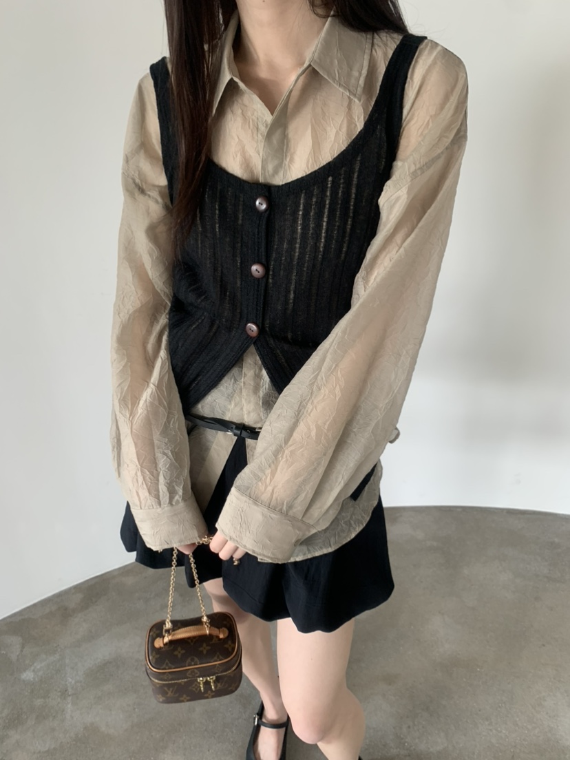 LE AVE東大門代購女士新品人氣時尚推薦26春夏真品吊帶背心LE AVE吊帶/背心