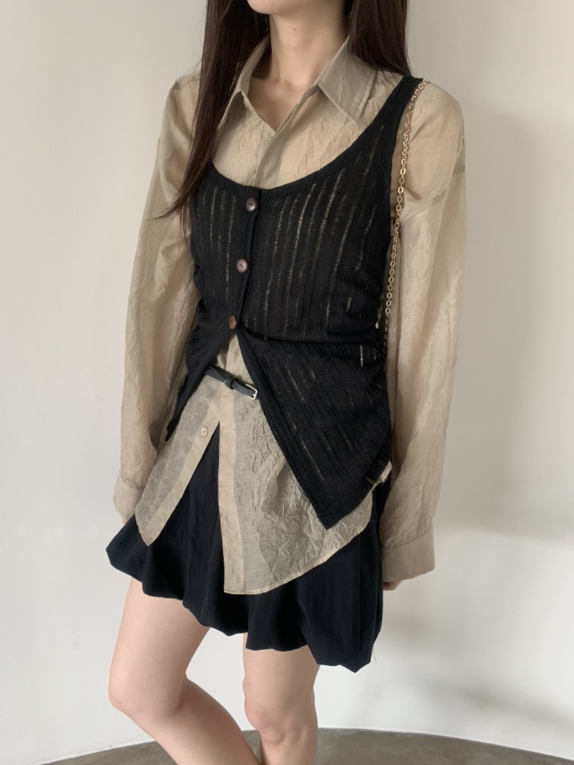 LE AVE東大門代購女士新品人氣時尚推薦26春夏真品吊帶背心LE AVE吊帶/背心