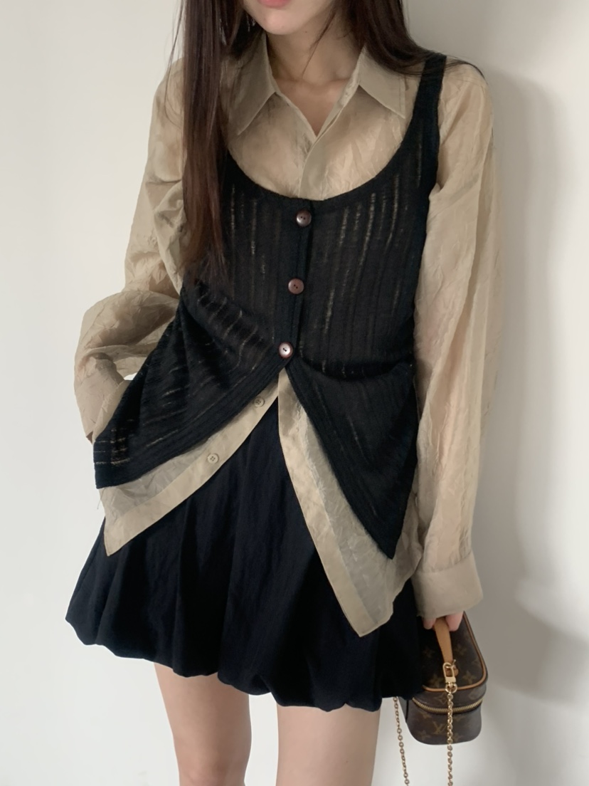 LE AVE東大門代購女士新品人氣時尚推薦26春夏真品吊帶背心LE AVE吊帶/背心