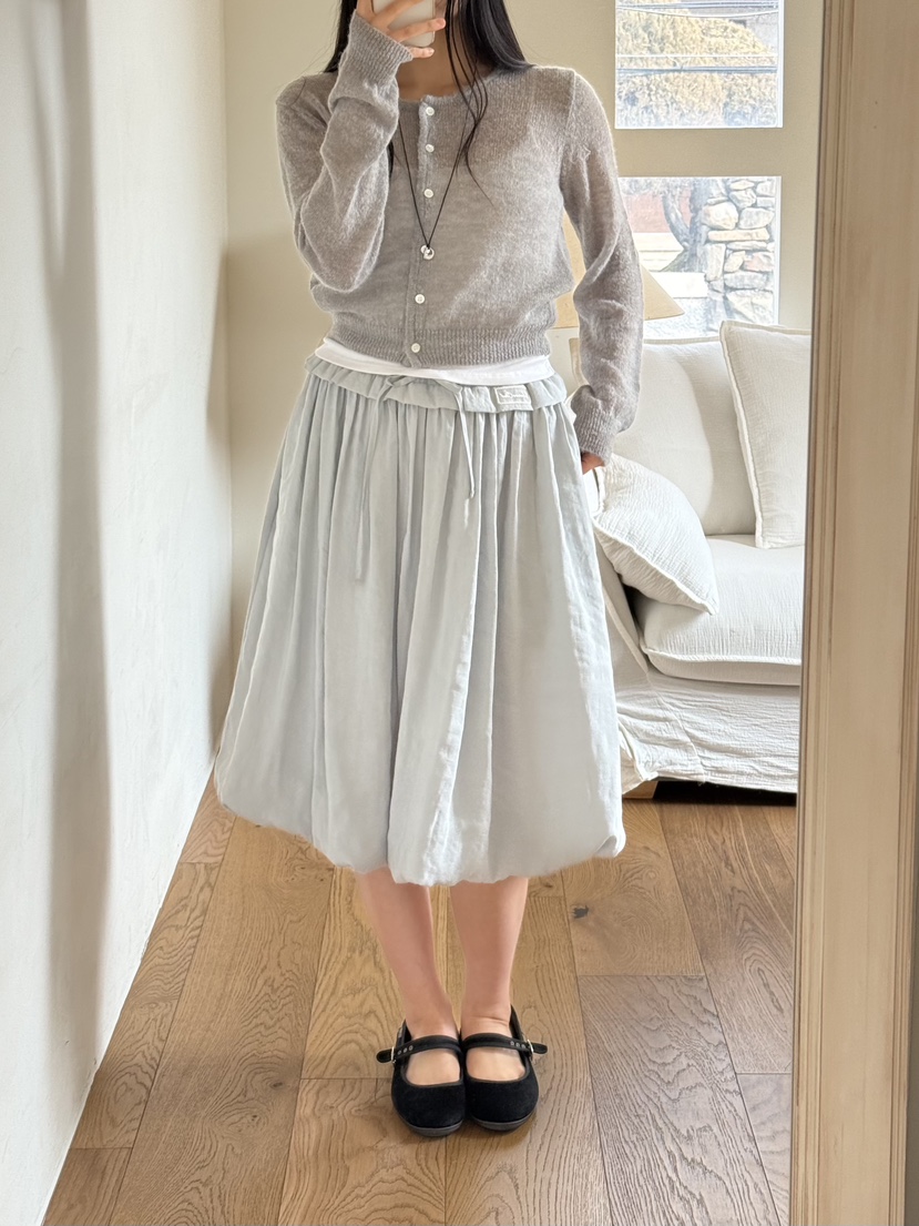 A P-STUDIO東大門直郵女裝新款26春夏真品半身裙中短裙A P-STUDIO半身裙/中短裙