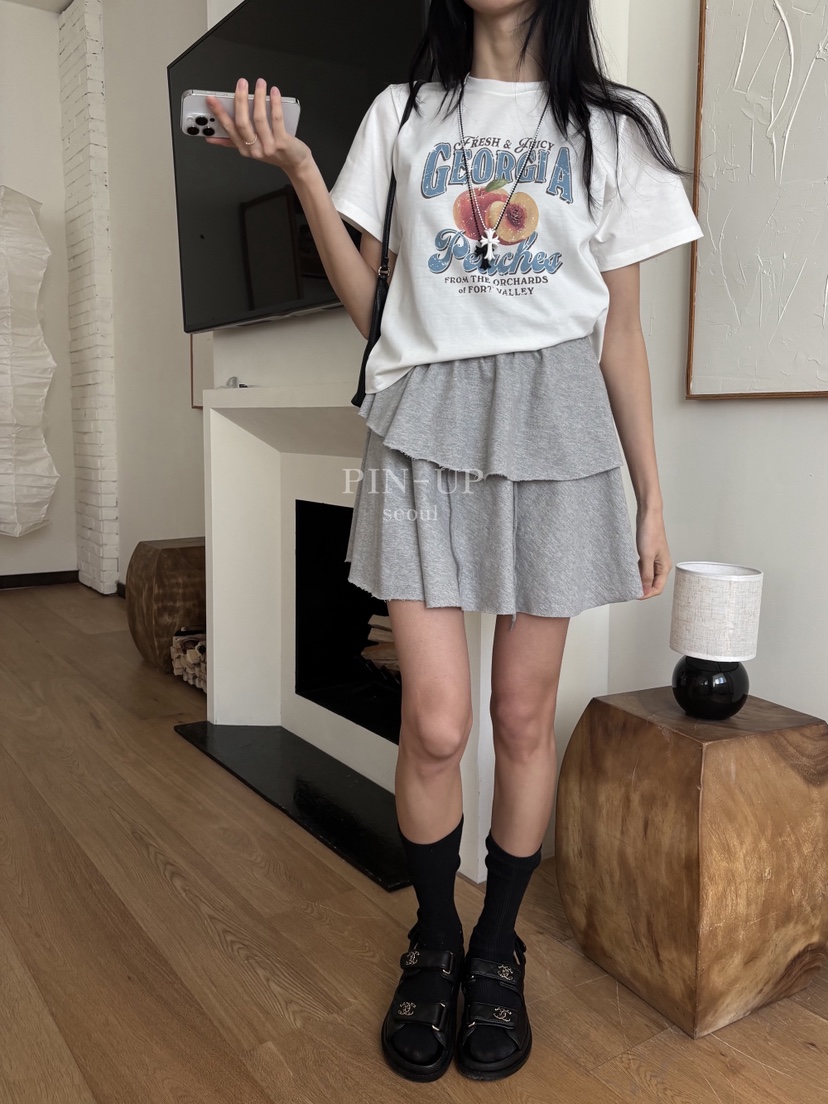 PIN-UP韓國代購女裝新品真品推薦時尚職業26春夏熱賣T恤PIN-UPT恤