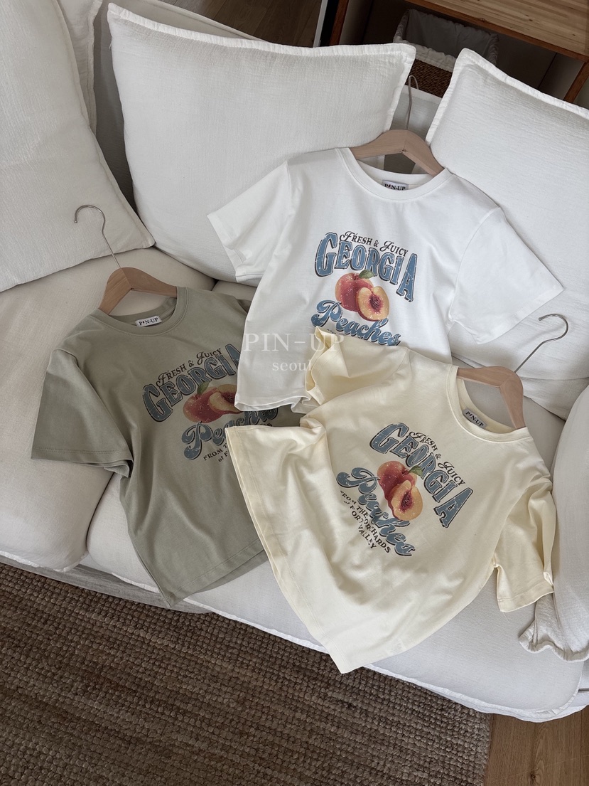 PIN-UP韓國代購女裝新品真品推薦時尚職業26春夏熱賣T恤PIN-UPT恤