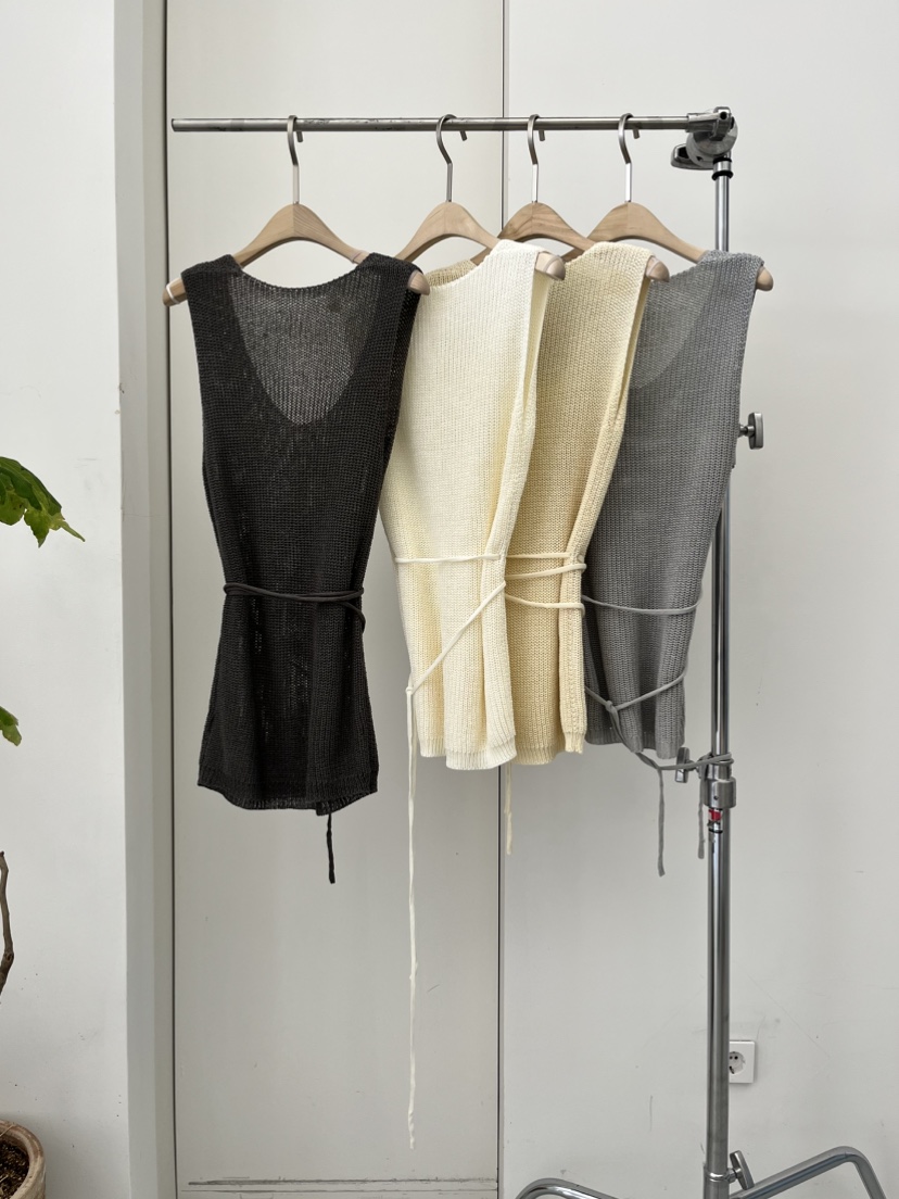 DARAK東大門直郵女士新款推薦職業真品人氣26春夏針織衫腰帶DARAK針織衫