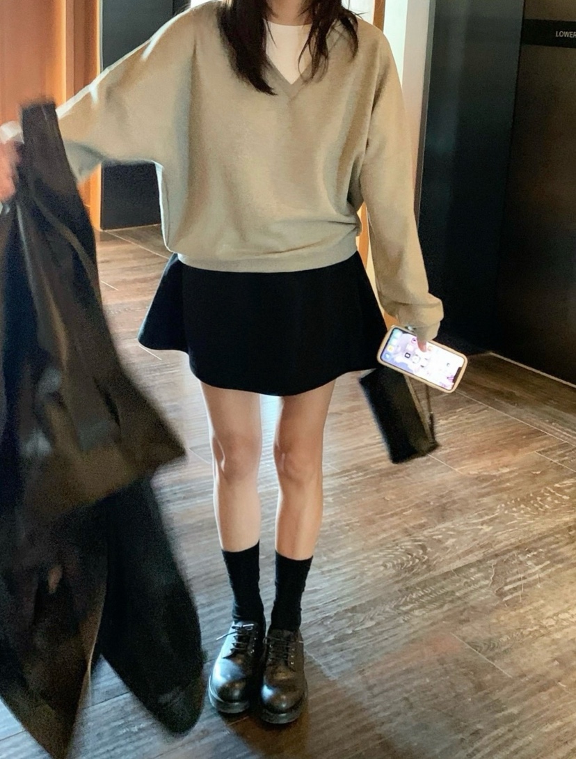 COURGETTE東大門實拍女裝新品真品人氣推薦職業熱賣時尚短裙COURGETTE短裙