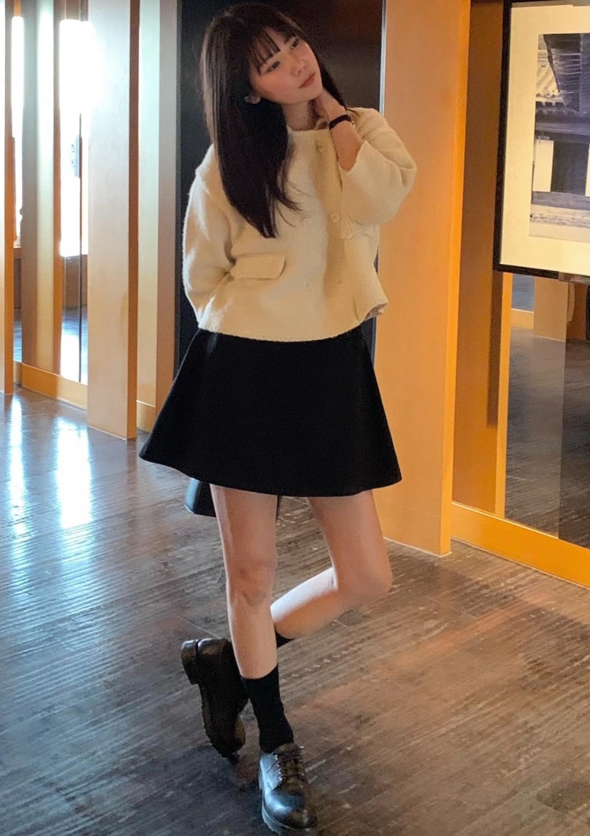 COURGETTE東大門實拍女裝新品真品人氣推薦職業熱賣時尚短裙COURGETTE短裙