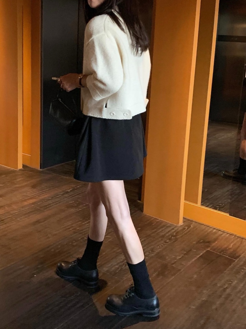 COURGETTE東大門實拍女裝新品真品人氣推薦職業熱賣時尚短裙COURGETTE短裙