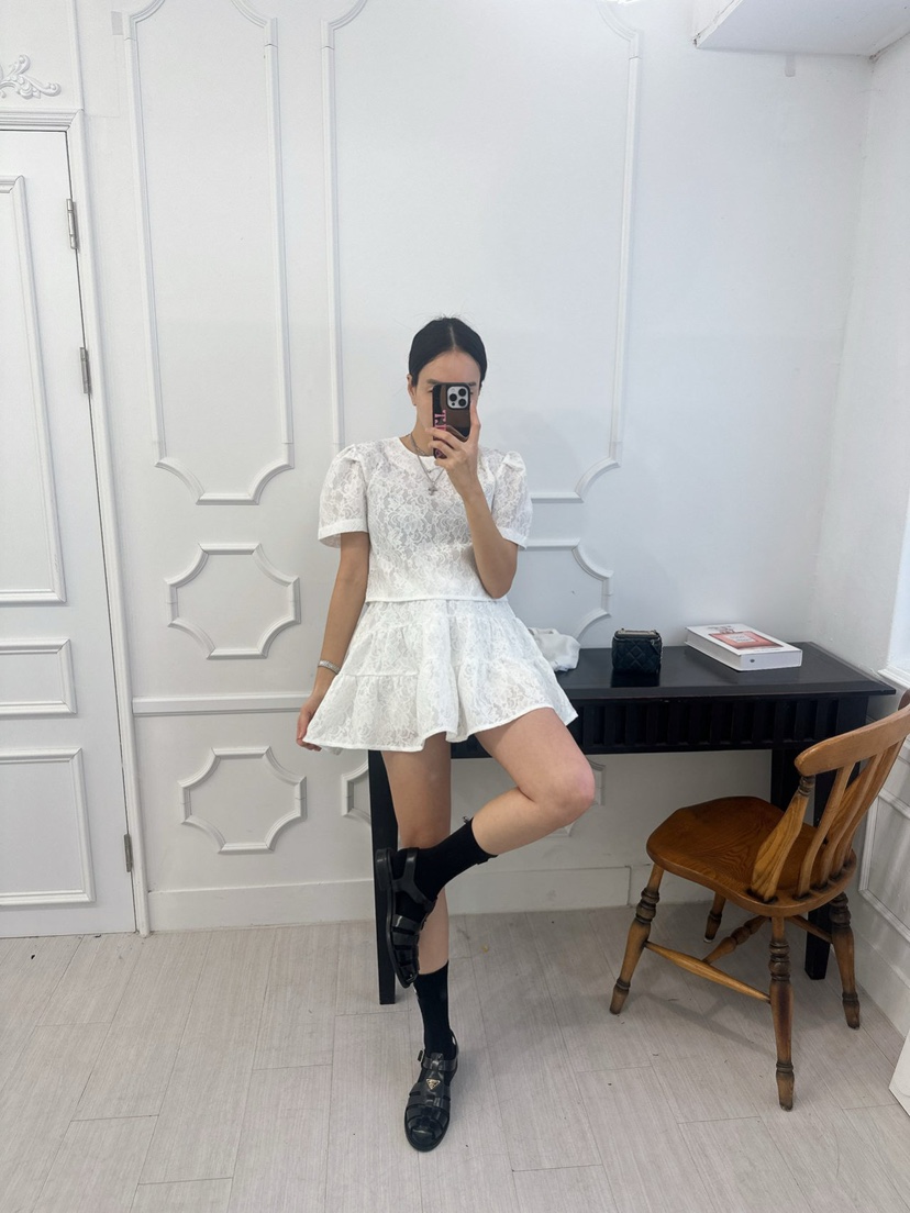 SOUIT東大門直郵女士新品職業休閑26春夏人氣時尚襯衫蕾絲衫SOUIT by mabel-L襯衫/蕾絲衫