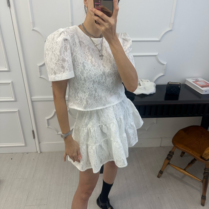 SOUIT東大門直郵女士新品職業休閑26春夏人氣時尚襯衫蕾絲衫SOUIT by mabel-L襯衫/蕾絲衫