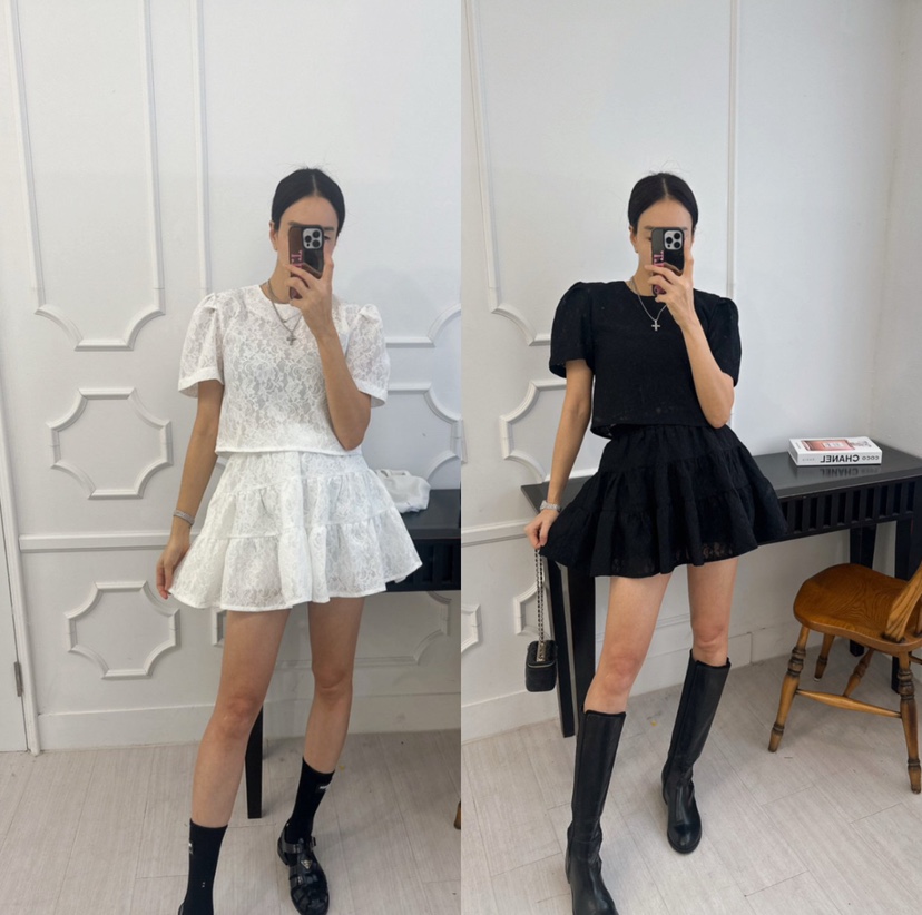 SOUIT東大門直郵女士新品職業休閑26春夏人氣時尚襯衫蕾絲衫SOUIT by mabel-L襯衫/蕾絲衫