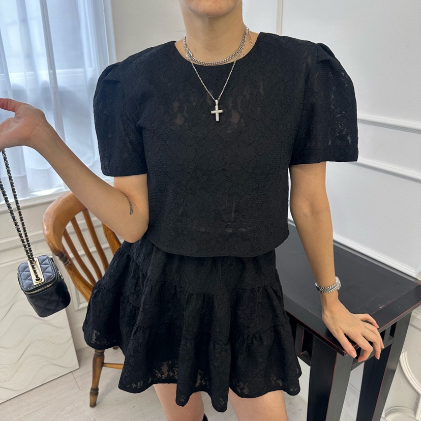 SOUIT東大門直郵女士新品職業休閑26春夏人氣時尚襯衫蕾絲衫SOUIT by mabel-L襯衫/蕾絲衫圖色2