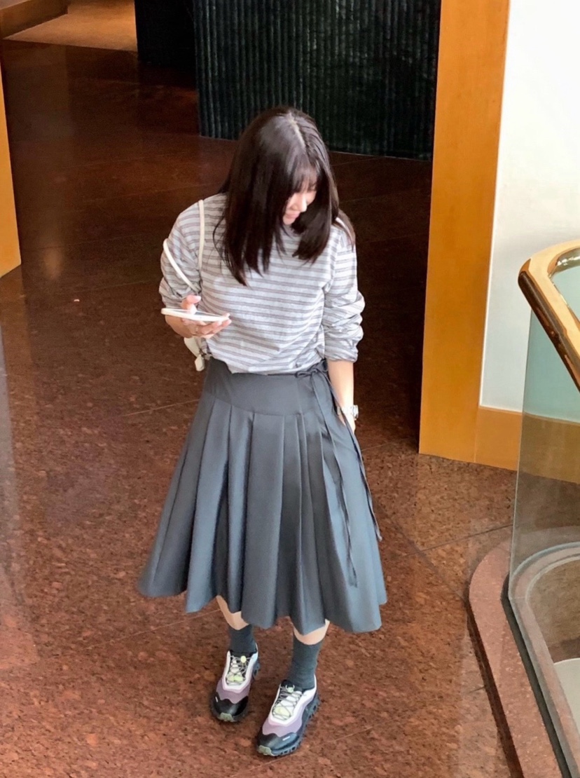 COURGETTE東大門實拍女裝新款時尚人氣真品熱賣半身裙中短裙COURGETTE半身裙/中短裙