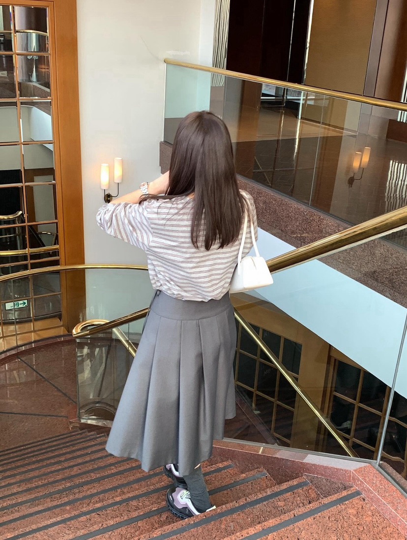 COURGETTE東大門實拍女裝新款時尚人氣真品熱賣半身裙中短裙COURGETTE半身裙/中短裙