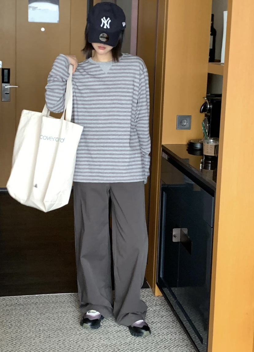 COURGETTE韓國代購女裝新品真品休閑職業人氣推薦長袖T恤COURGETTE長袖T恤