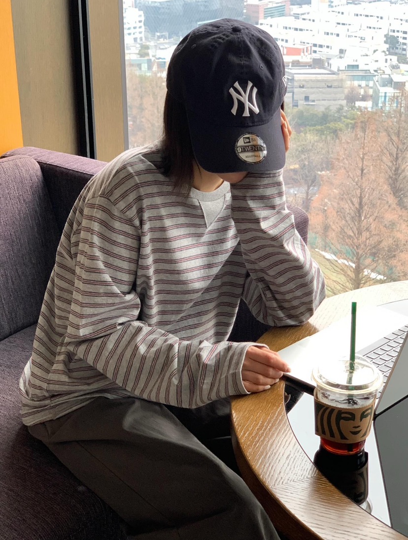 COURGETTE韓國代購女裝新品真品休閑職業人氣推薦長袖T恤COURGETTE長袖T恤