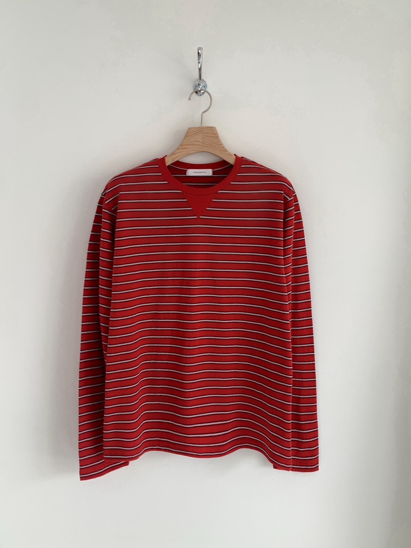 COURGETTE韓國代購女裝新品真品休閑職業人氣推薦長袖T恤COURGETTE長袖T恤圖色2