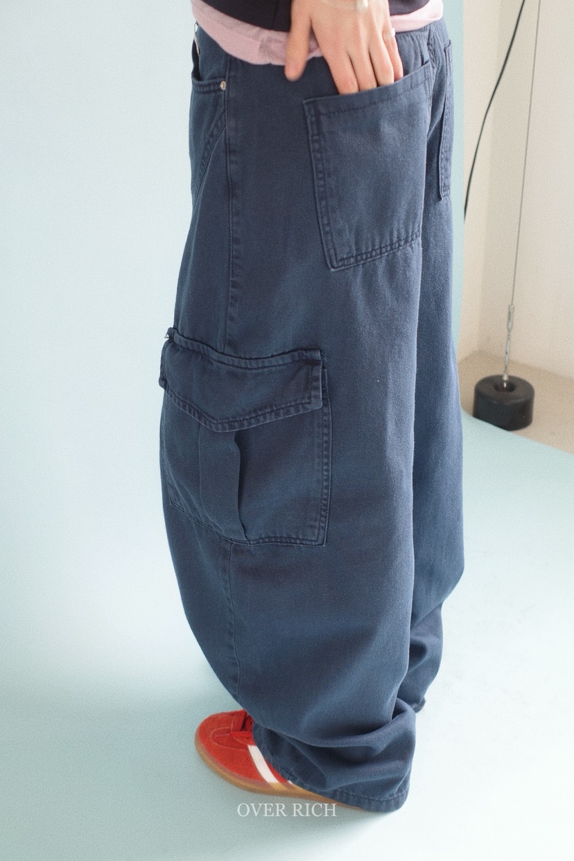 OVER RICH韓國直郵女士新款人氣熱賣休閑時尚26春夏牛仔褲OVER RICH牛仔褲