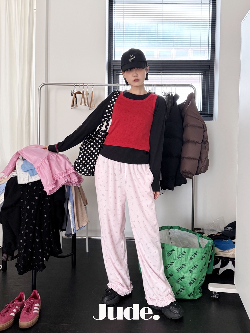 HEYJUDE東大門直郵女士新款人氣休閑真品時尚26春夏休閑褲HEYJUDE休閑褲