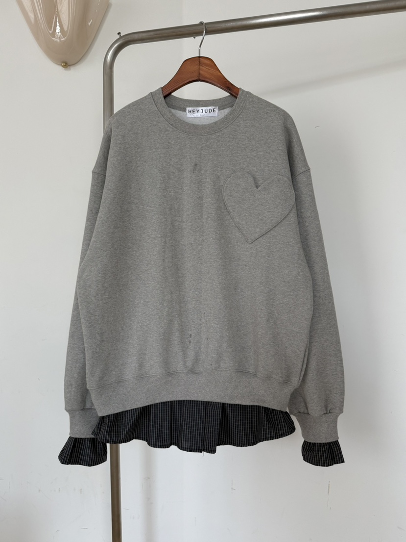 HEYJUDE韓國代購女裝新品推薦真品人氣職業時尚熱賣26春夏衛衣HEYJUDE衛衣圖色1