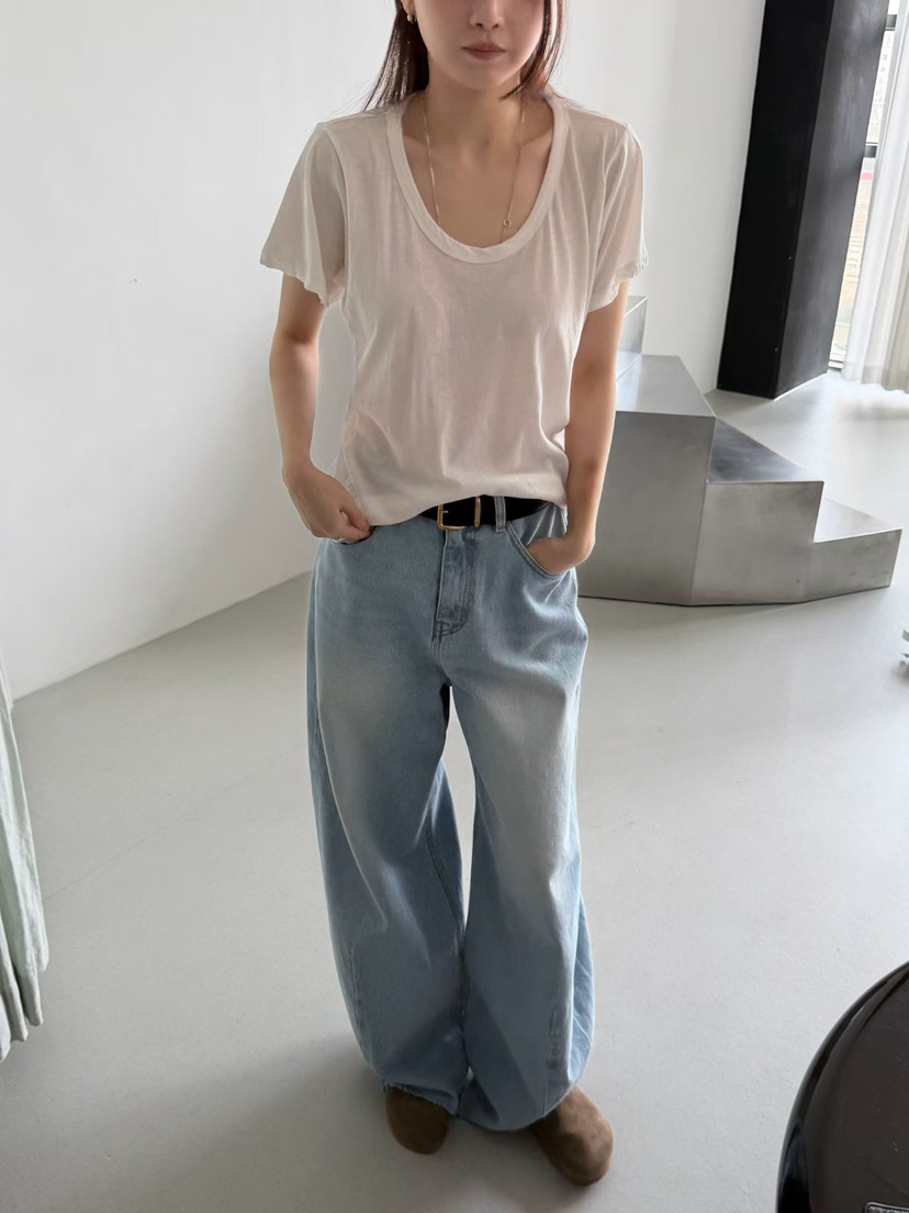 TAF東大門直郵女裝新品時尚職業休閑26春夏真品推薦熱賣T恤TAFT恤