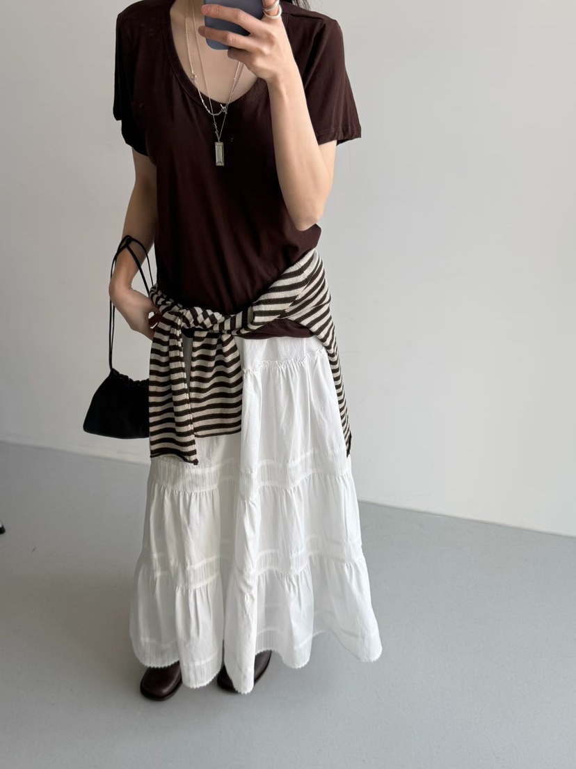 TAF東大門直郵女裝新品時尚職業休閑26春夏真品推薦熱賣T恤TAFT恤