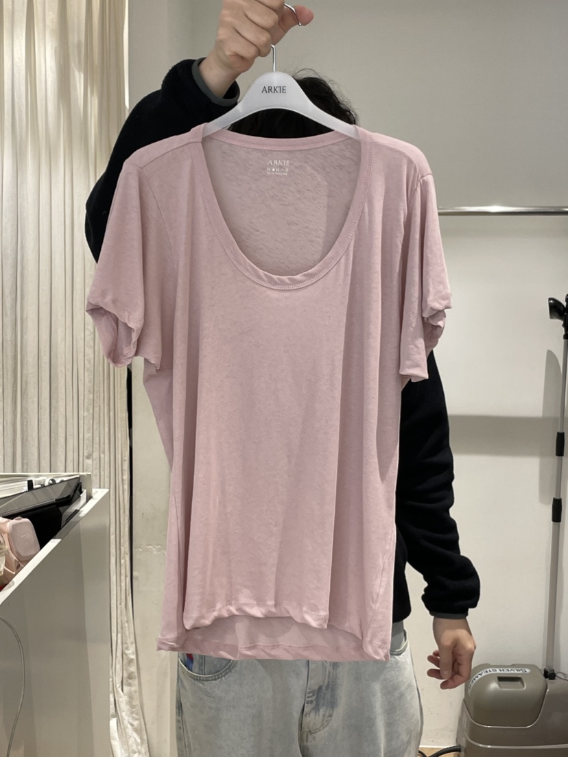 TAF東大門直郵女裝新品時尚職業休閑26春夏真品推薦熱賣T恤TAFT恤圖色2