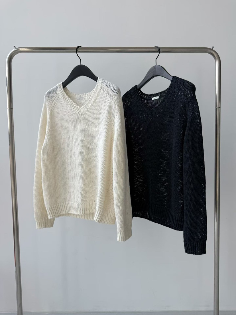 TAF東大門直郵女裝新款熱賣推薦休閑人氣真品26春夏針織衫V領TAF針織衫