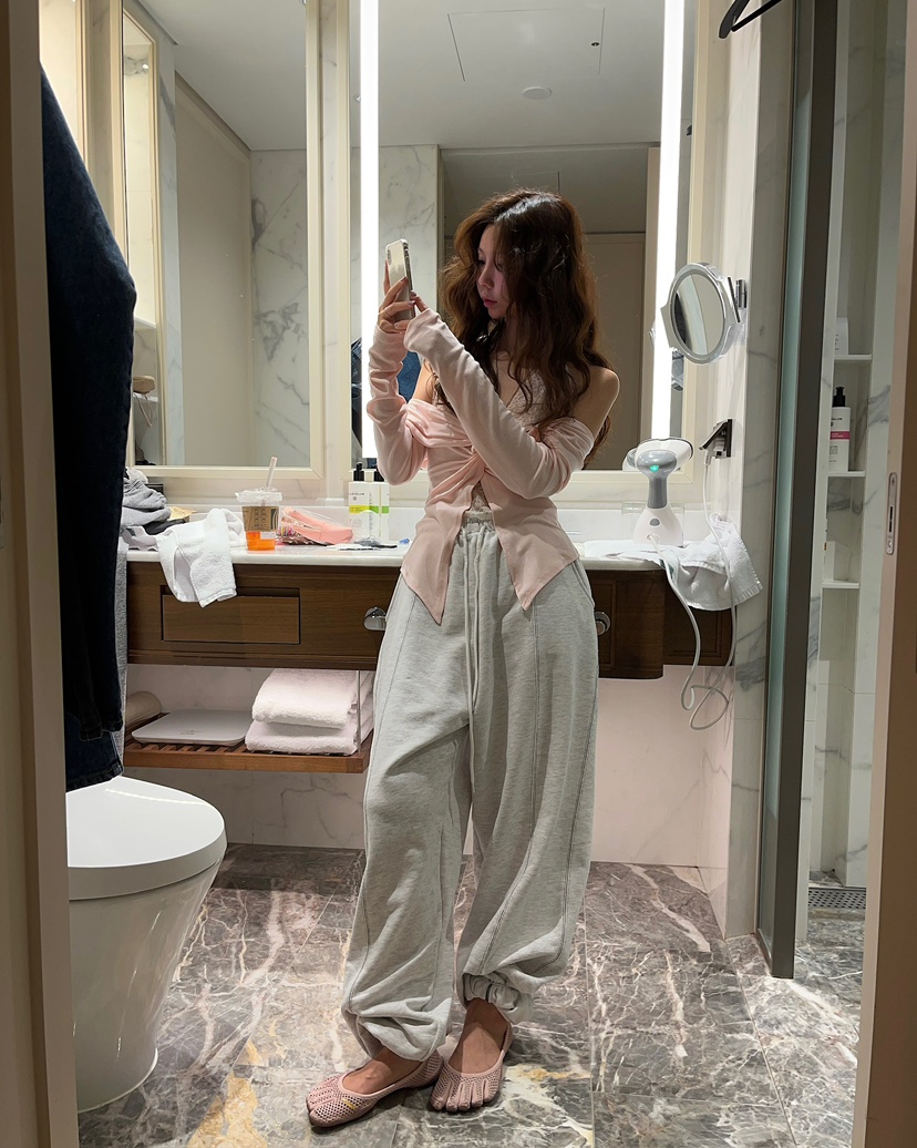 LOVE PULL東大門代購女裝新款時尚熱賣26春夏人氣休閑褲LOVE PULL休閑褲