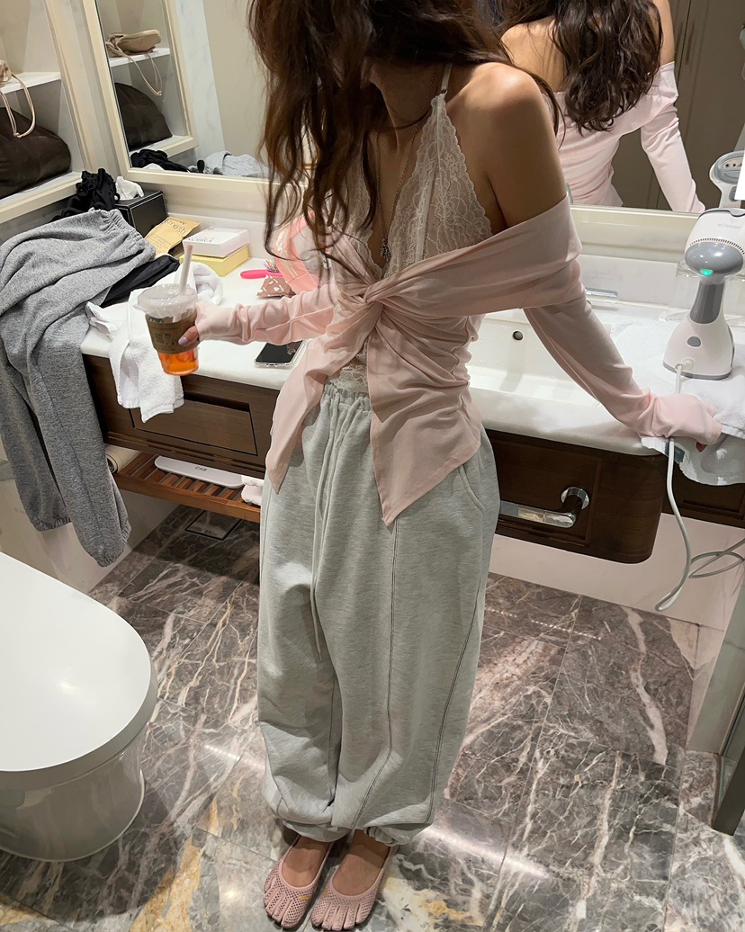 LOVE PULL東大門代購女裝新款時尚熱賣26春夏人氣休閑褲LOVE PULL休閑褲