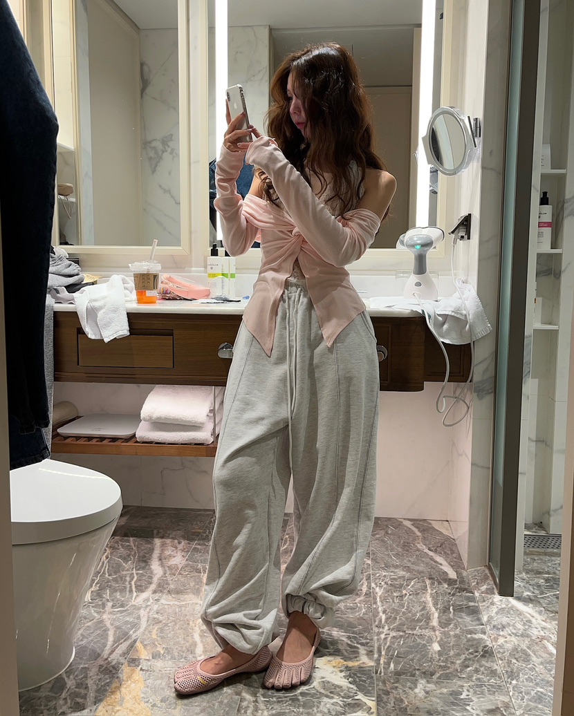 LOVE PULL東大門代購女裝新款時尚熱賣26春夏人氣休閑褲LOVE PULL休閑褲