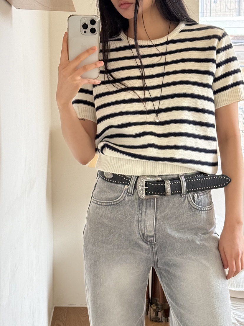 A P-STUDIO韓國代購女裝新款26春夏時尚人氣休閑針織衫A P-STUDIO針織衫