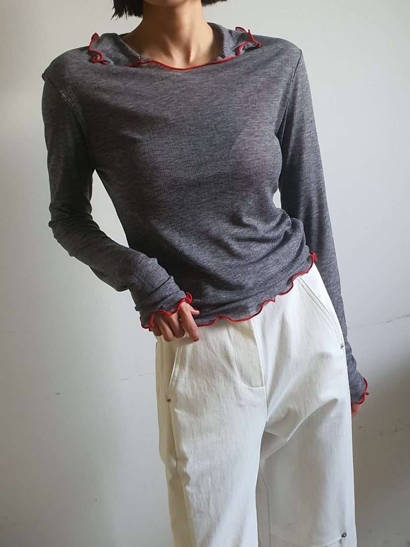 GENTLE B/LOVENTINA東大門代購女士新品人氣真品長袖T恤GENTLE B/LOVENTINA長袖T恤