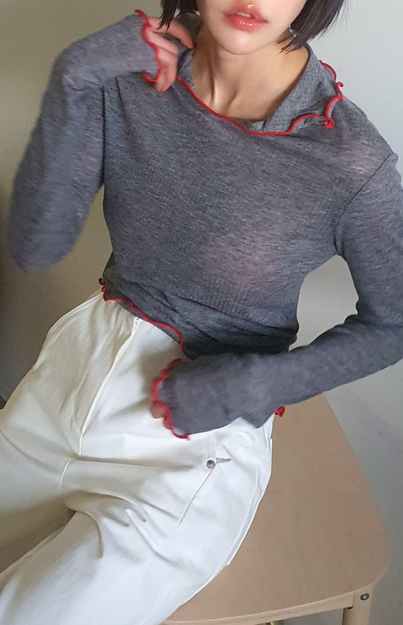 GENTLE B/LOVENTINA東大門代購女士新品人氣真品長袖T恤GENTLE B/LOVENTINA長袖T恤