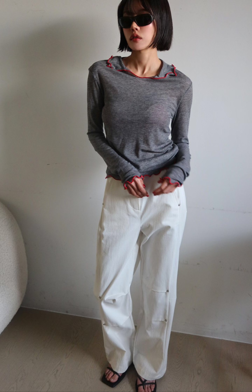 GENTLE B/LOVENTINA東大門代購女士新品人氣真品長袖T恤GENTLE B/LOVENTINA長袖T恤