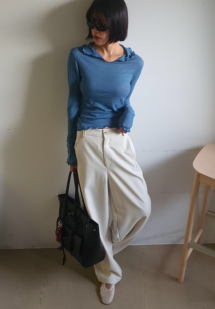 GENTLE B/LOVENTINA東大門代購女士新品人氣真品長袖T恤GENTLE B/LOVENTINA長袖T恤