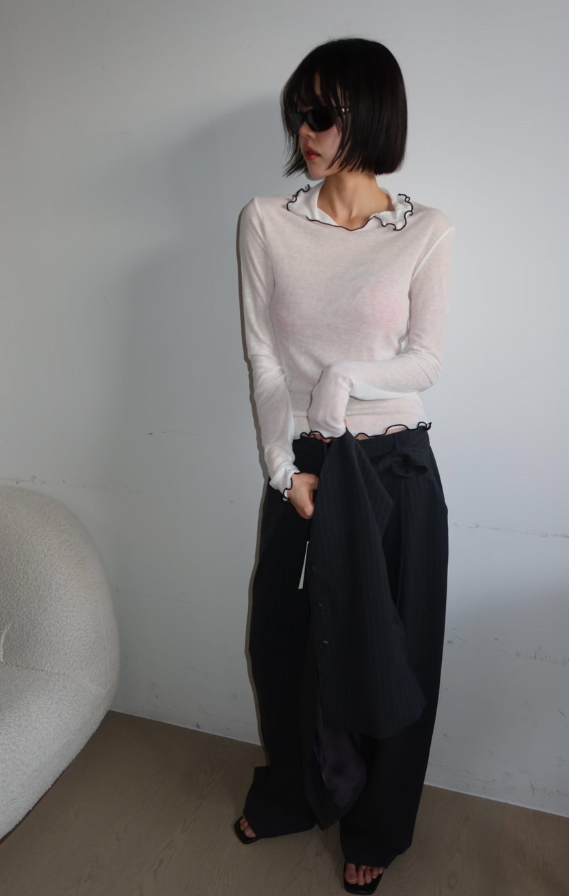 GENTLE B/LOVENTINA東大門代購女士新品人氣真品長袖T恤GENTLE B/LOVENTINA長袖T恤